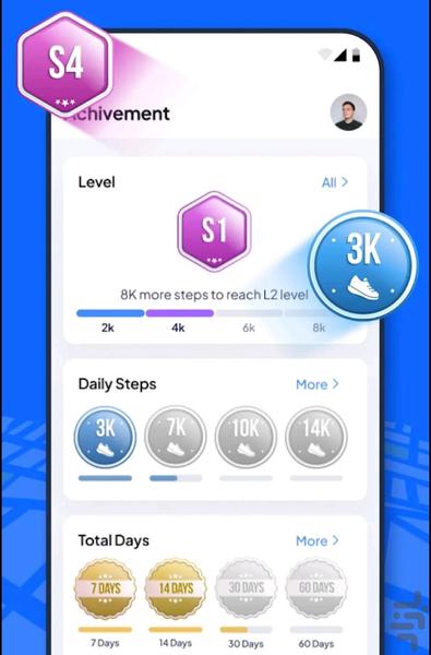Amazing Pedometer - Image screenshot of android app