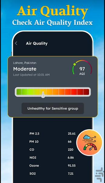 Super Pro Thermometer - Image screenshot of android app