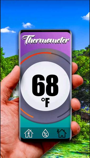 Super Pro Thermometer - Image screenshot of android app