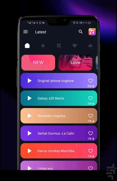 آهنگ زنگ🔥 - عکس برنامه موبایلی اندروید