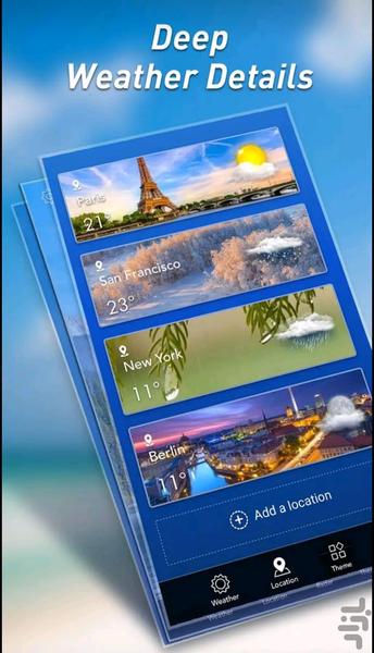 Weather - Image screenshot of android app