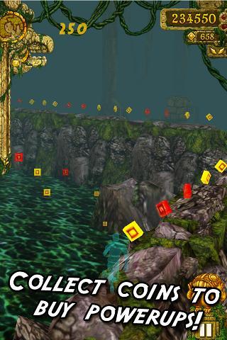 Temple Run - Gameplay image of android game
