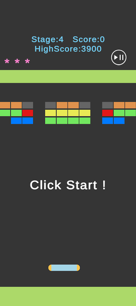 Speed Blocks Breaker - Gameplay image of android game