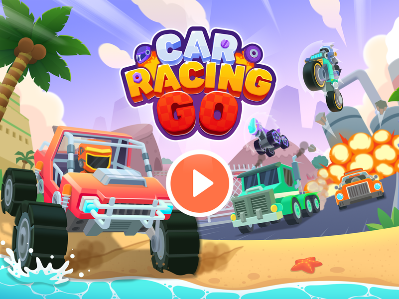 Car Racing Go Games for kids - عکس بازی موبایلی اندروید