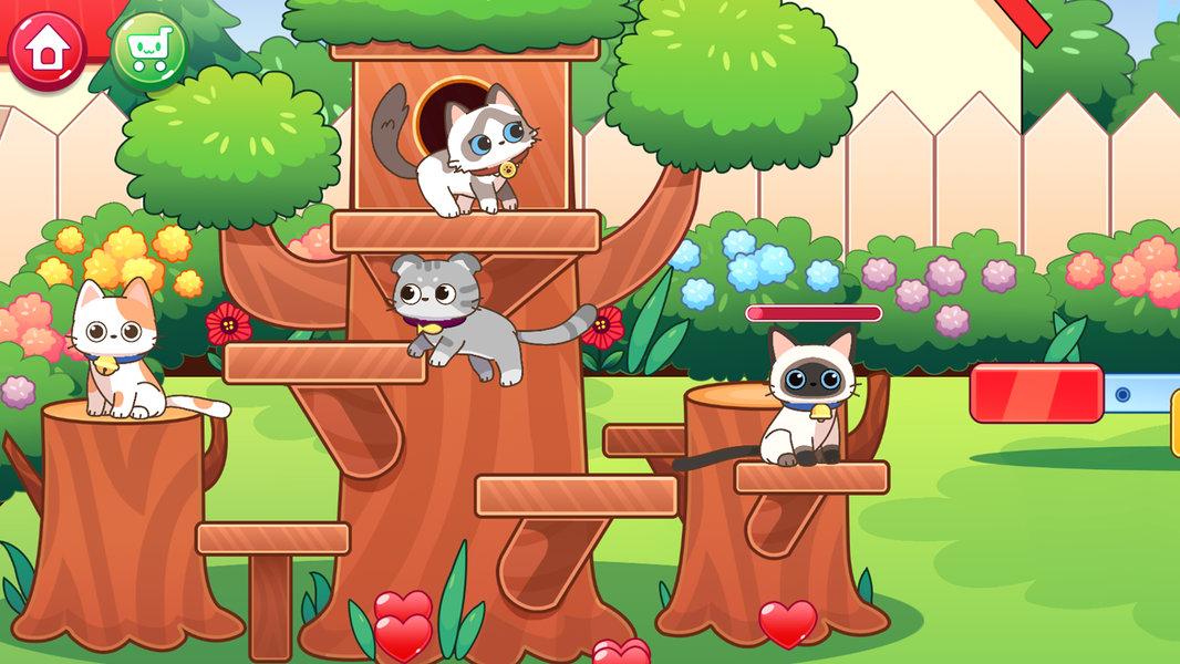 Cat Games for kids - عکس بازی موبایلی اندروید