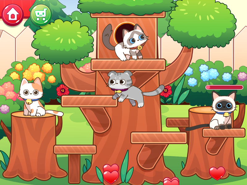 Cat Games for kids - عکس بازی موبایلی اندروید