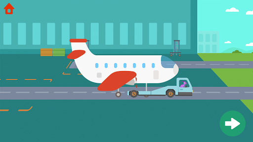 Dinosaur Airport:Game for kids - Gameplay image of android game