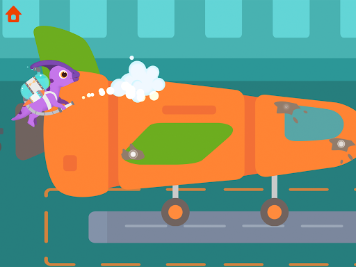 Dinosaur Airport Game for kids - Gameplay image of android game
