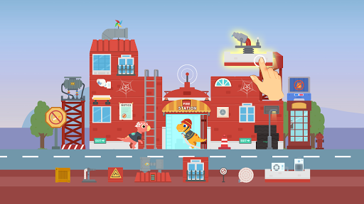 Dinosaur City: Building Games - عکس بازی موبایلی اندروید