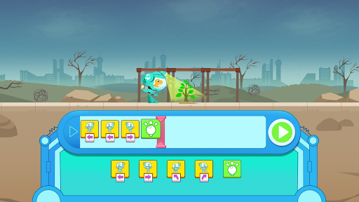 Dinosaur Coding games for kids - عکس بازی موبایلی اندروید