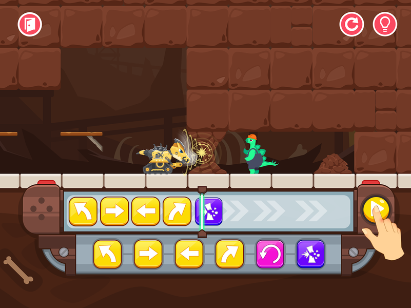 Dinosaur Coding ۶: Kids Games - عکس برنامه موبایلی اندروید
