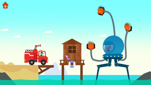 Dinosaur Fire Truck: for kids - عکس برنامه موبایلی اندروید