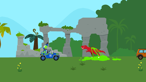 Dinosaur Guard: Games for kids - Gameplay image of android game