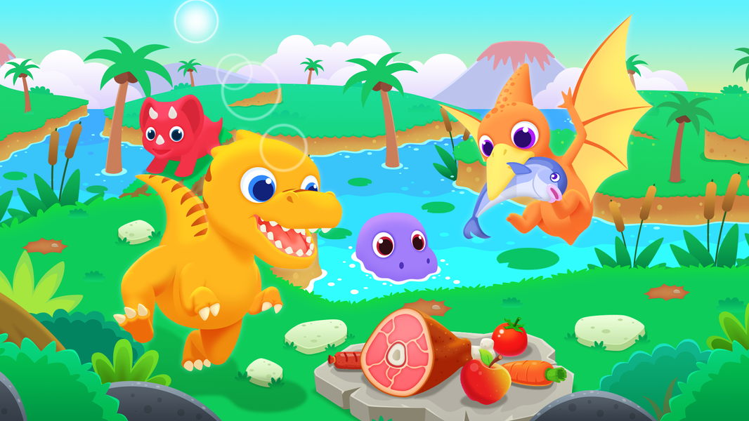 Dinosaur Games Kids - عکس بازی موبایلی اندروید