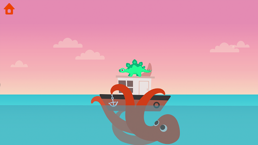 Dinosaur Patrol Boat: for kids - عکس بازی موبایلی اندروید