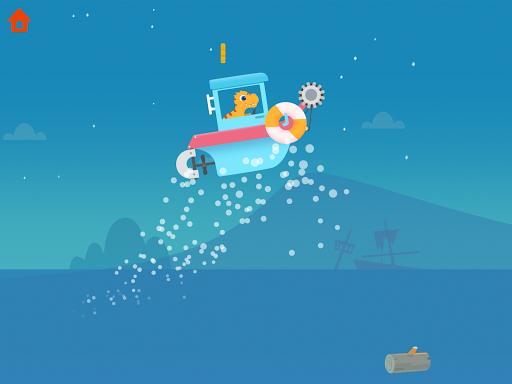 Dinosaur Patrol Boat: for kids - عکس بازی موبایلی اندروید