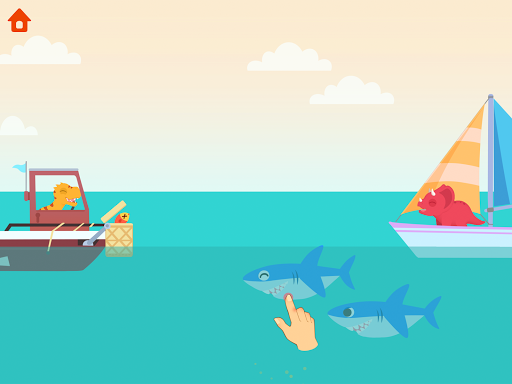 Dinosaur Patrol Boat: for kids - عکس بازی موبایلی اندروید