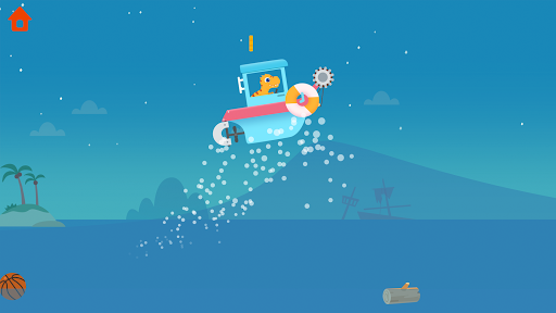 Dinosaur Patrol Boat: for kids - عکس بازی موبایلی اندروید