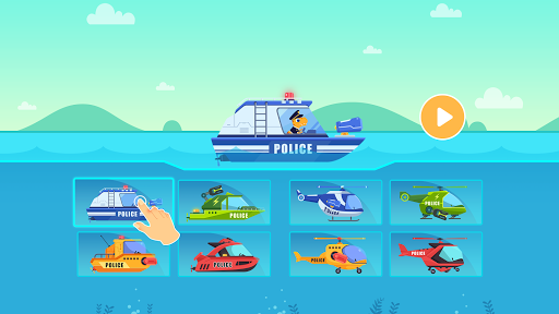 Dinosaur Police:Games for kids - Image screenshot of android app