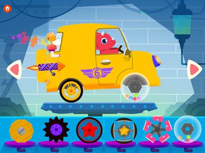 Dinosaur Car - Truck Games for kids - عکس بازی موبایلی اندروید