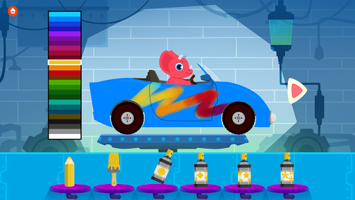 Dinosaur Car - Games for kids - عکس بازی موبایلی اندروید