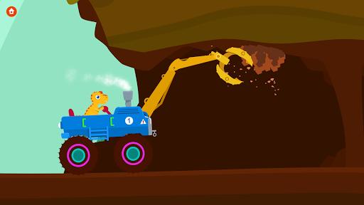 Dinosaur Digger - Truck simulator games for kids - Gameplay image of android game