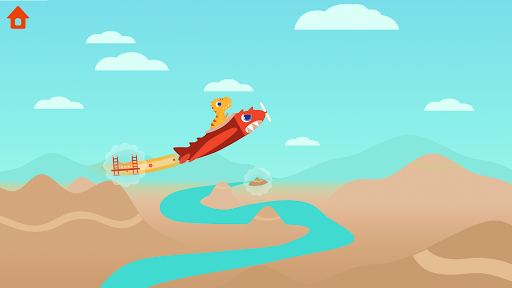 Dinosaur Plane Games for kids - عکس بازی موبایلی اندروید