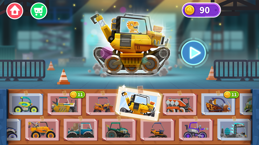 Monster Truck Games for kids - عکس بازی موبایلی اندروید
