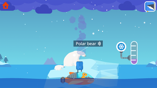 Dinosaur Ocean Explorer Games - Gameplay image of android game