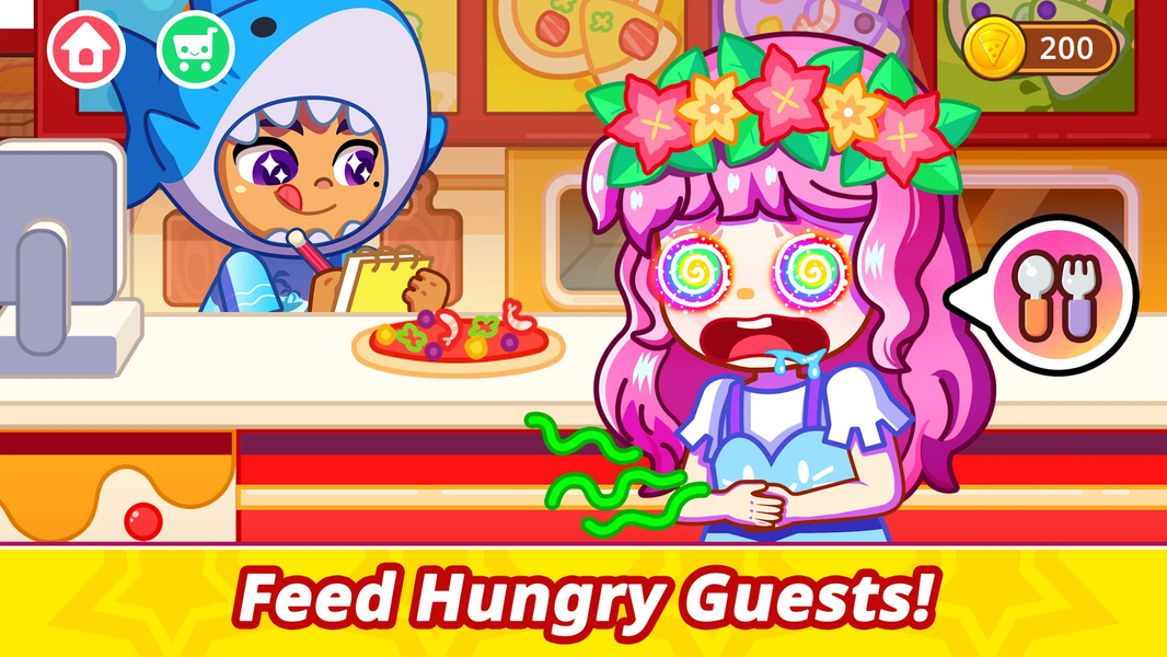 Pizza Games for kids - عکس بازی موبایلی اندروید