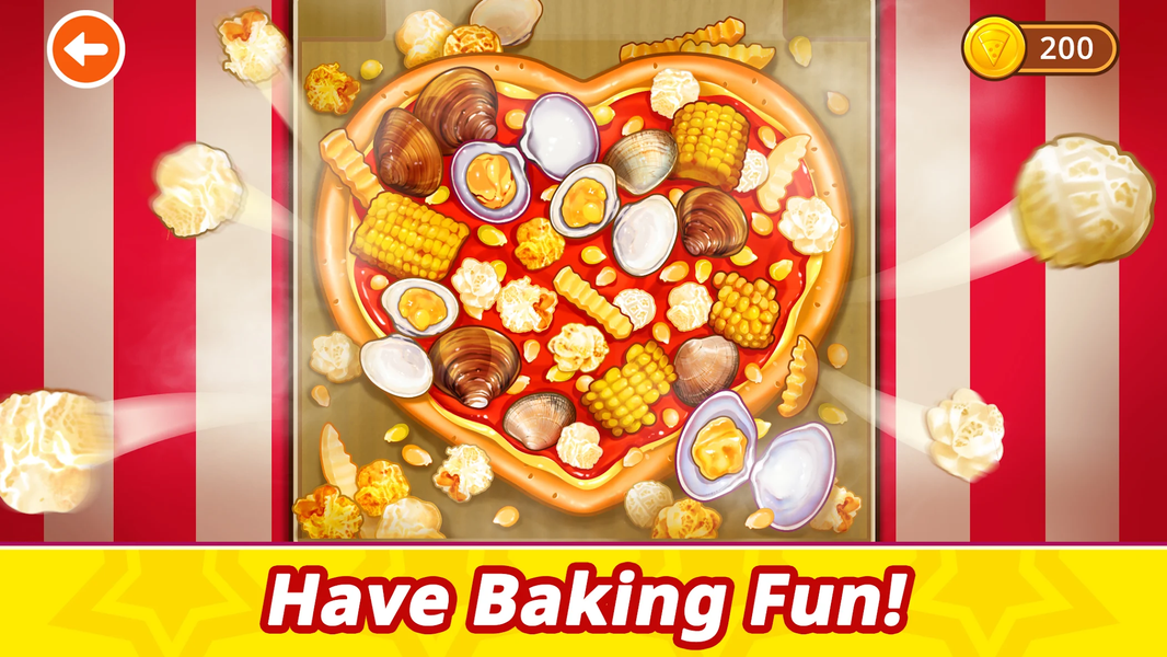 Pizza Games for kids - عکس بازی موبایلی اندروید