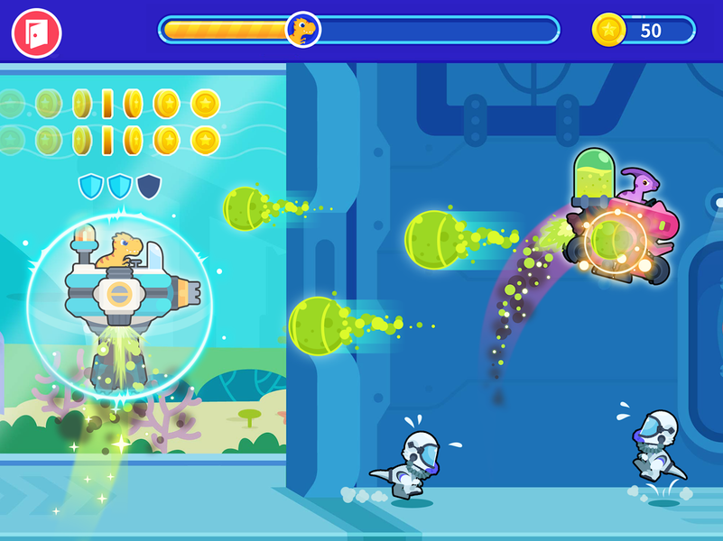 Dinosaur Dash Running Games - عکس بازی موبایلی اندروید