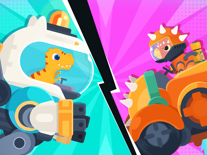 Dinosaur Dash Running Games - عکس بازی موبایلی اندروید