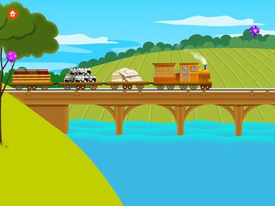 Train Builder - Games for kids - عکس بازی موبایلی اندروید