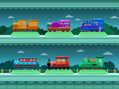Train Builder - Games for kids - عکس بازی موبایلی اندروید