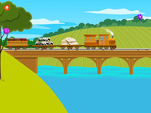 Train Builder Games for kids - Gameplay image of android game
