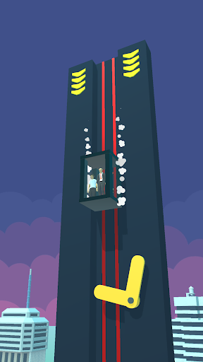 Elevator Fall - Lift Rescue Si - Image screenshot of android app