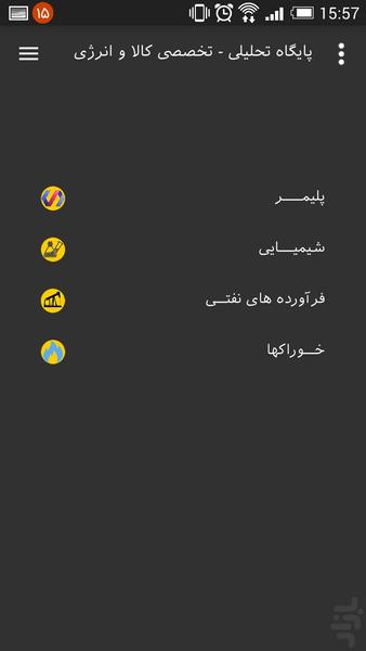 قیمت پلیمر شیمیایی نفت |IMEanalysis - عکس برنامه موبایلی اندروید