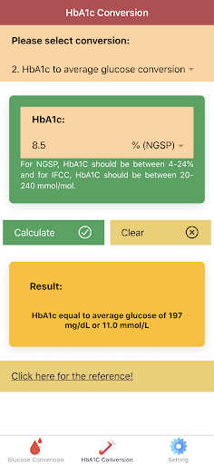 Blood Sugar Converter Pro: Glucose Monitor - عکس برنامه موبایلی اندروید