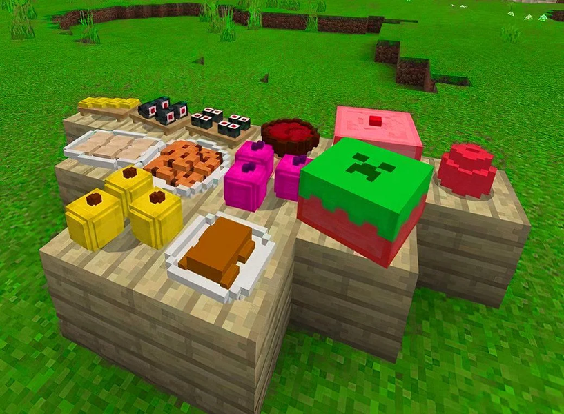 Food Mod Addon for mcpe - Image screenshot of android app