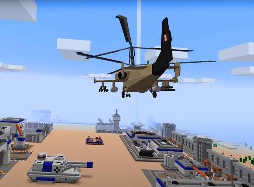 Helicopters Mod Addon for mcpe - Image screenshot of android app