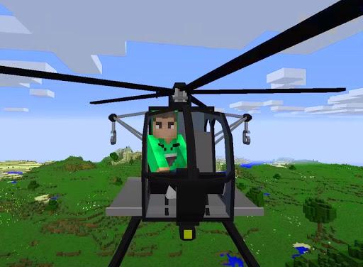 Helicopters Mod Addon for mcpe - Image screenshot of android app