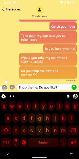 Messages - Texting OS 18 - Image screenshot of android app
