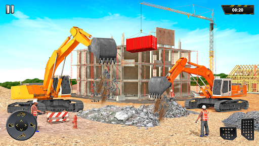 City Building Construction Sim - Gameplay image of android game