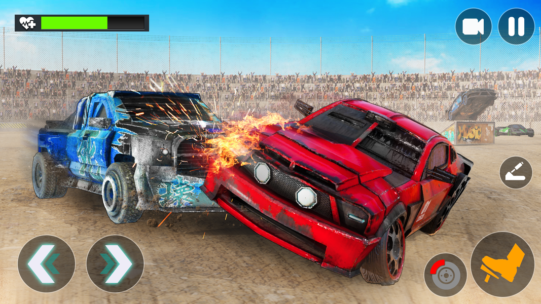 Derby Car Demolition Car Games - Gameplay image of android game