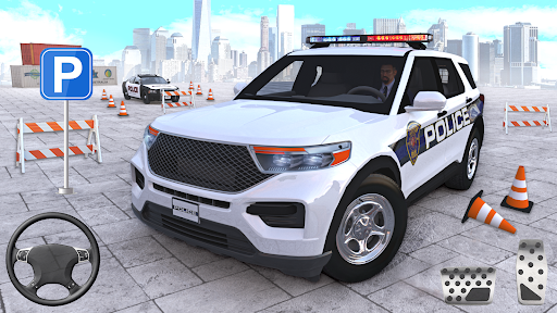 Police Car Parking - Cop Car - عکس برنامه موبایلی اندروید