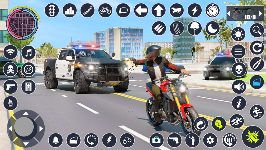 Real Gangster City Crime Games - Gameplay image of android game