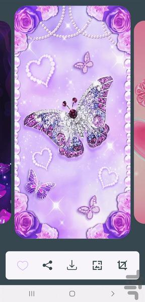 تصویر زمینه دخترانه - عکس برنامه موبایلی اندروید