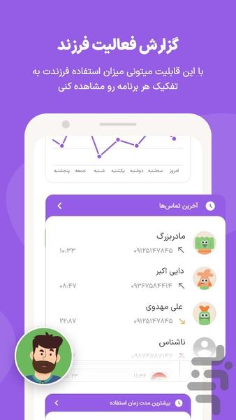 ایمینو والدین، در کنار فرزندان - عکس برنامه موبایلی اندروید