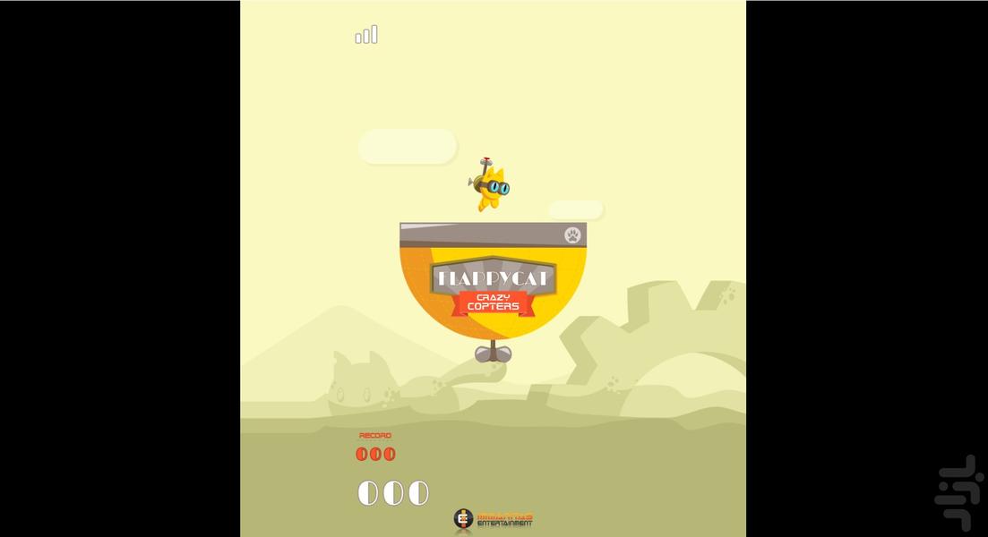 FlappyCat: Crazy Copters - Gameplay image of android game